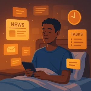 person receiving automatic news using chatgpt pulse 
