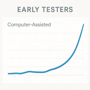 Gemini 2.5 agent early tester productivity chart 