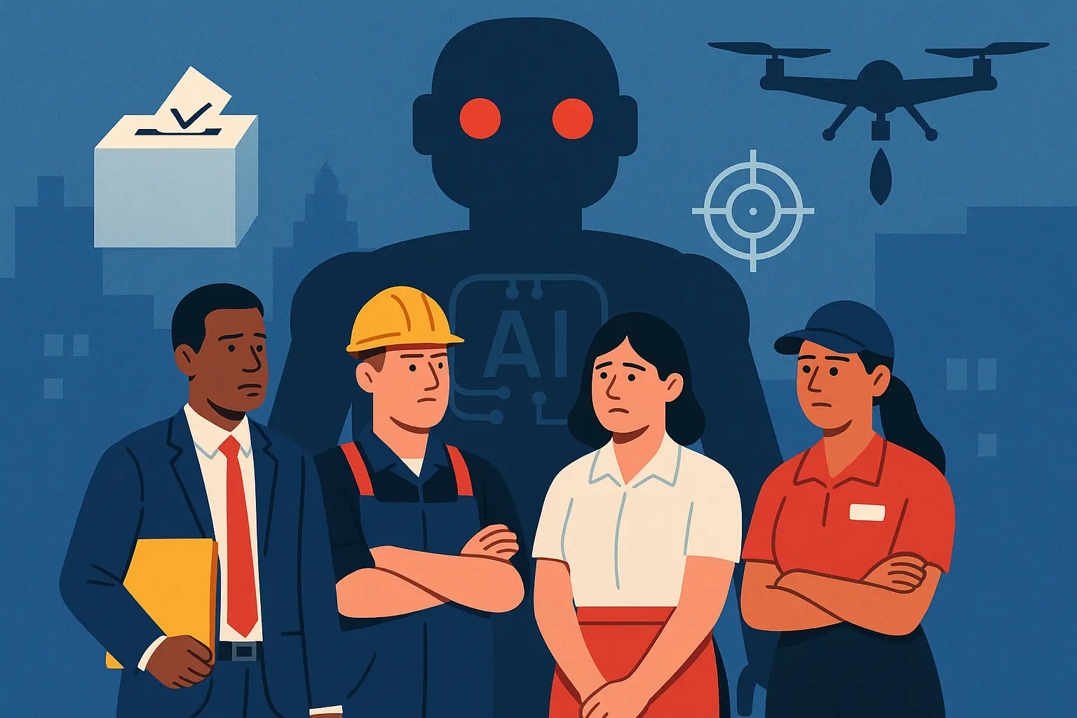 AI job displacement poll shows majority of Americans fear automation