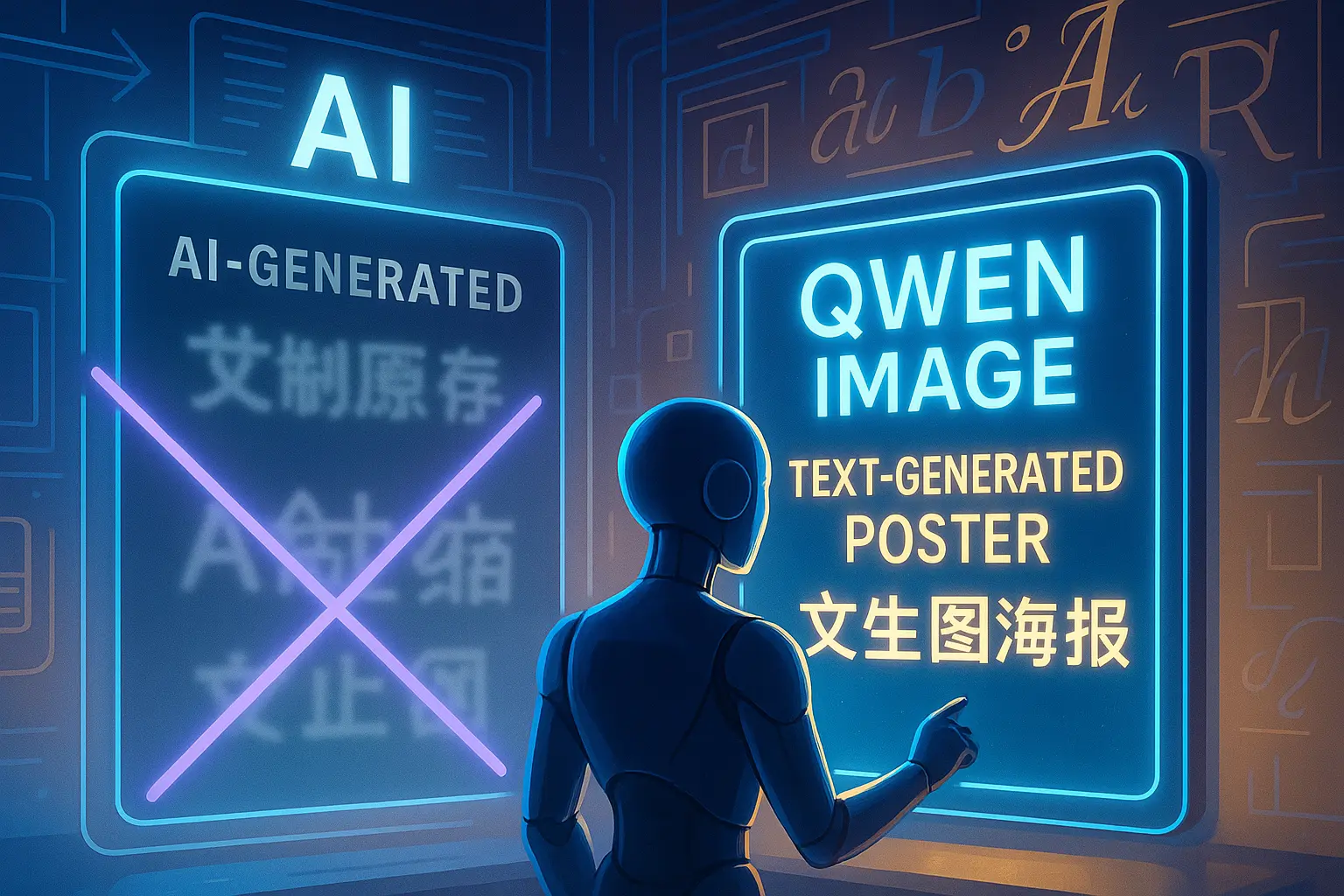 Image AI model generating accurate multilingual text