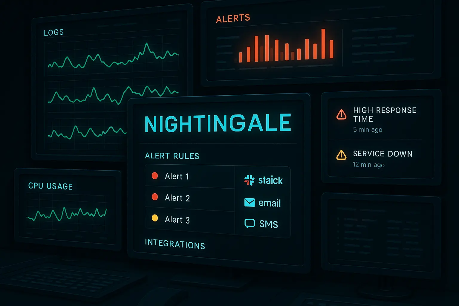 open-source monitoring and alerting dashboard